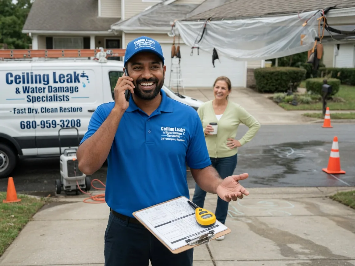 Ceiling Leak Cleanup Edmore, ND FAQs